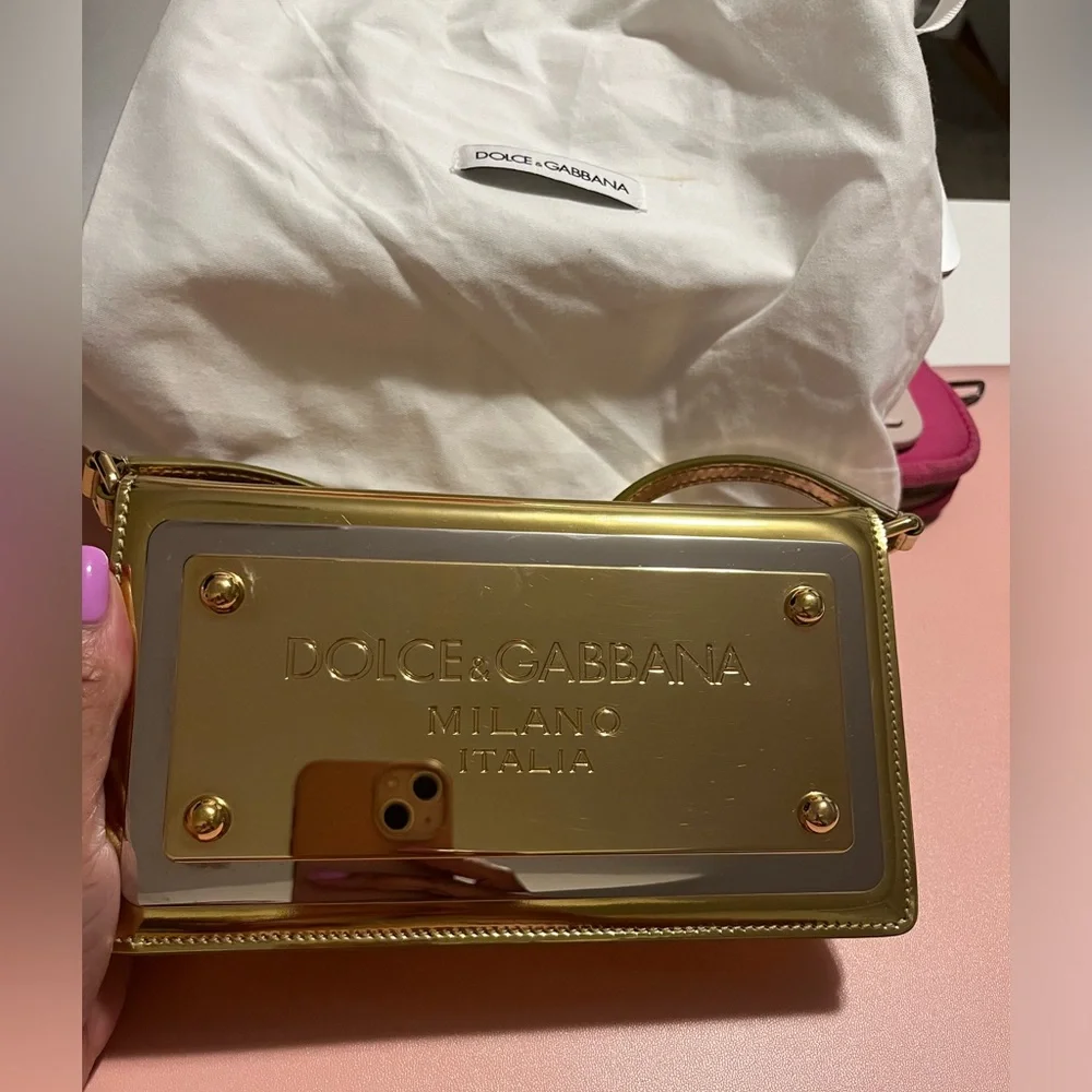 Dolce & Gabbana Mirrored WOC - Picture 1 of 5